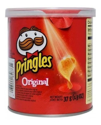 Imagen 2 de 5 de Pringles Papas Sabor Original 40 Gr Botana Crujiente