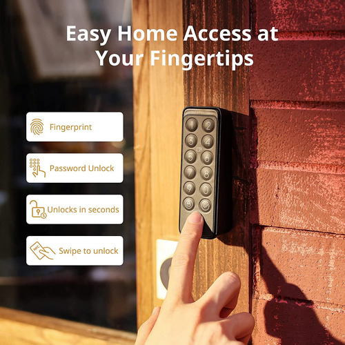 Switchbot Cerradura Inteligente Wifi + Teclado Biometrico