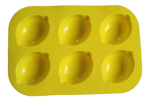 Molde De Silicona 6 Incluso Limón