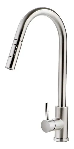 Pingoo.casa torneira para cozinha gourmet misturador monocomando iriri prata