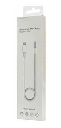 Cable Adaptador iPhone Lightning A 3.5mm Auxiliar Plug Audio