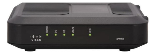 Modem roteador com wifi Cisco DPC3010 preto