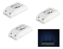 Comprar Pack 3 Interruptores Inteligentes Wifi Smart Switch Domótica