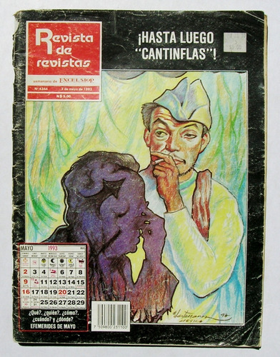 Cantinflas Revista De Revistas No. 4344, Revista 1993