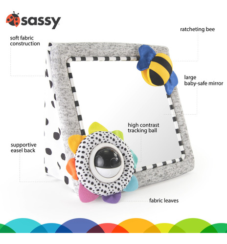 Espejo De Piso See Me Para Tummy Time Desde 0 Meses