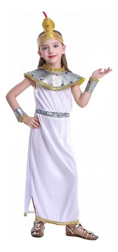 Disfraz De Diosa De Cleopatra Para Niñas, Fiesta De Carnaval De Halloween Faraón Egipcio Momia Cosplay
