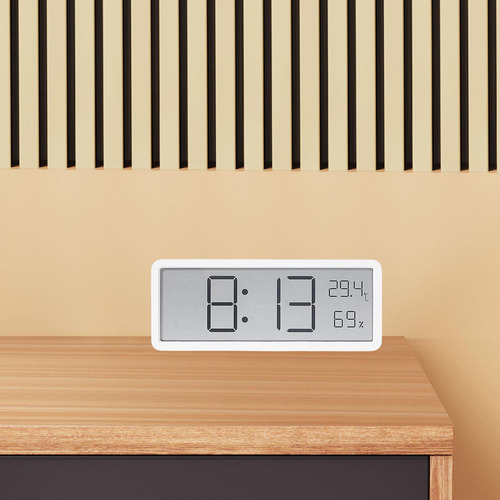 Pantalla De Temperatura De Reloj De Pared Digital Práctico