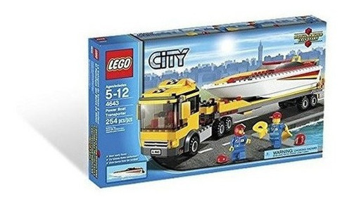 Lego City Power Boat Transportador 4643