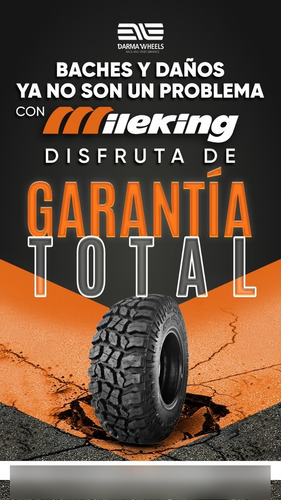 Llanta Lt 35x12.50r22 12pr 121q Mileking Mk869 Mt
