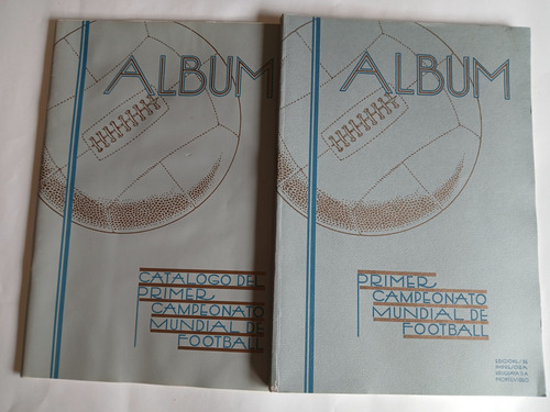 Álbum Y Catálogo 1er. Campeonato Mundial De Fútbol De 1930 (Usado)