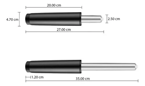 Piston Silla Oficina Clase 4 150kg Hidraulico Reforzado