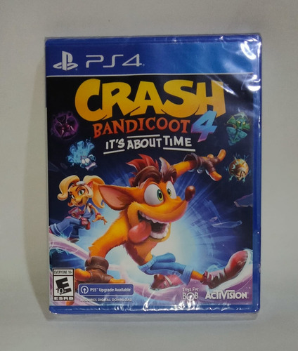 Crash Bandicoot 4 Its About Time Fisico Sellado Para Tu Ps4