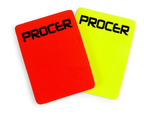 Tarjetas De Arbitro Procer Asfl70