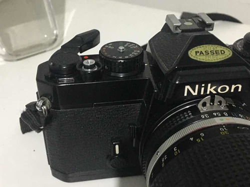Nikon Fe Preta - Só O Corpo - Perfeita!