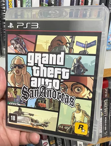 Gta San Andreas Ps3 Super Conservado Original Midia Fisica!! - Desconto no  Preço