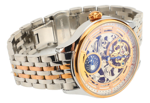 Reloj Mecánico Automático De Lujo Tourbillon Skeleton Para H
