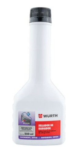 Sellador De Radiador - Tapa Fugas - 250ml Wurth