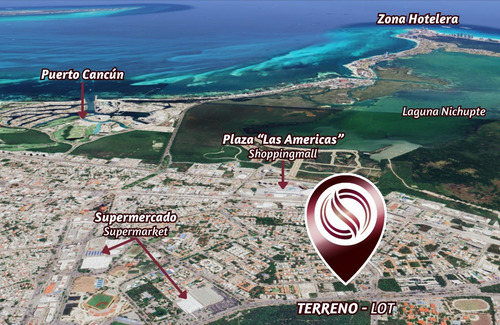 Terreno Multifamiliar Para Desarrollo Vertical Con Excelente Ubicación En Cancún.
