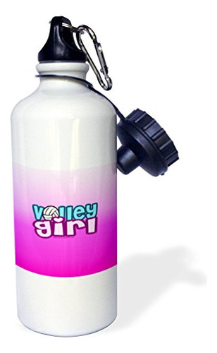 Botella De Agua Para Deportes Acuáticos 3drose Volley Girl O