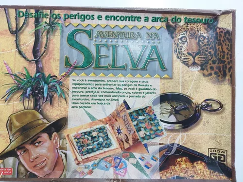 Jogo de Tabuleiro - Explorando a Selva - Selva Criativa