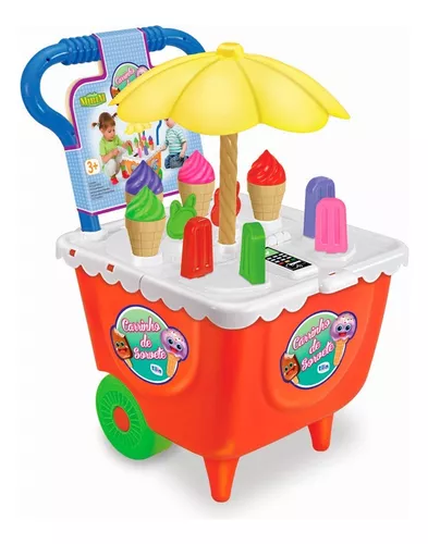 Toyvian 2 Unidades Brinquedos De Sorvete Lembrancinha Para Festa Infantil  Pá De Sorvete Lembrancinhas De Festa Sorvete Crianças Empilhando Brinquedos  Filho Faz De Conta Empilhar