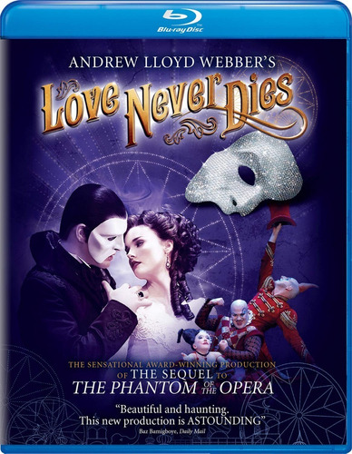 Andrew Lloyd Webber's Love Never Dies Blu-ray Imp. En Stock