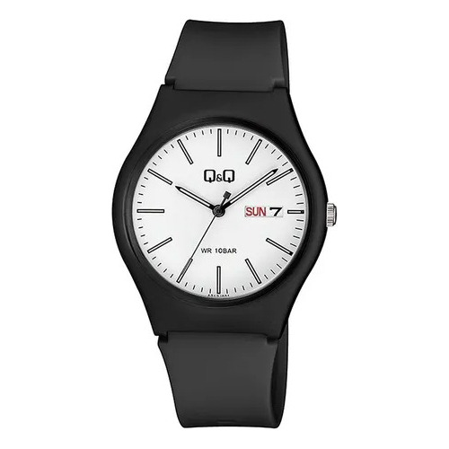 Reloj Q&q By Citizen A212j001y Para Hombre Fechador 100mts