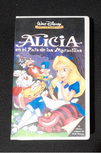 Alicia En El Pais De Las Maravillas-disney Original-vhs