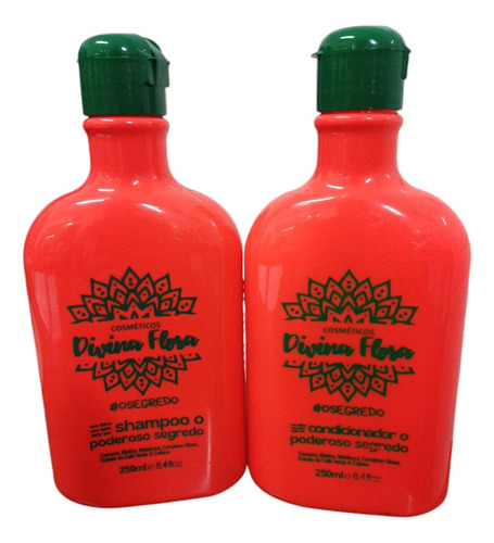 Divina Flora O Poderoso Segredo Kit Shampoo+condicionador