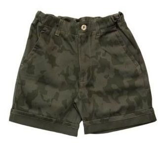 Bermuda Bambino Camo Para Niños