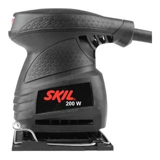 Lixadeira profissional orbital Skil 7232 preta 50Hz/60Hz 200W 127V