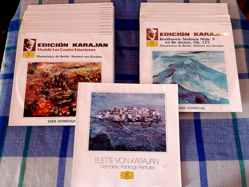 Coleccion Karajan/serie Homenaje/19 Lps Musica Clasica (Usado)