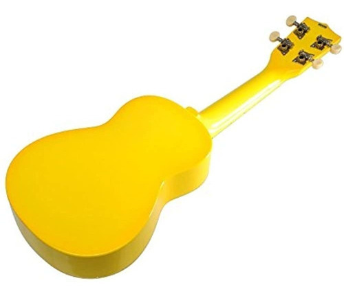 Makala Mk-sd / Ylb Yellow Burst Dolphin Bridge Ukelele Sopra