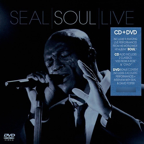 Seal Soul Live Cd + Dvd Original Nuevo En Stock