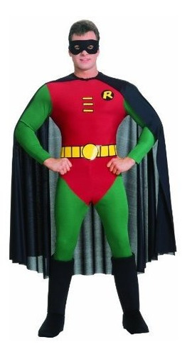 Disfraz Talla Large Para Adulto De Robin Clásico Halloween