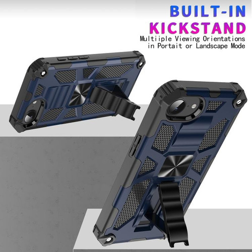 Capa Magnética Com Suporte Para iPhone 16e