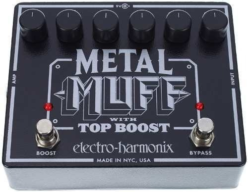 Imagen 2 de 2 de Pedal Distorsion Electro Harmonix Metal Muff Top Boost .