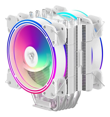 Imagen 2 de 5 de Disipador Para Procesador H120d Blanco