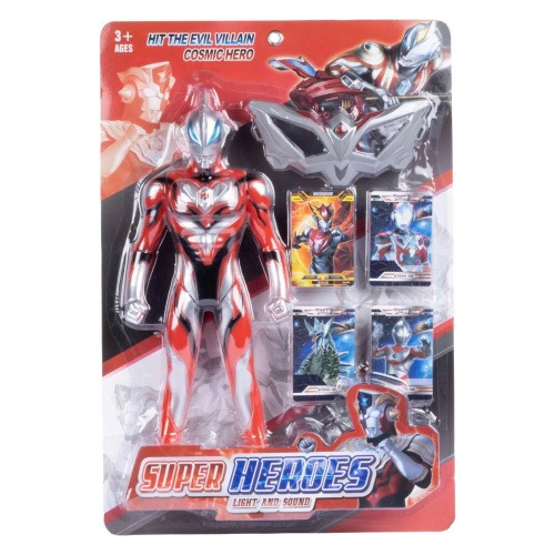 Figura De Colección Ultraman Con Accesorios Suit 