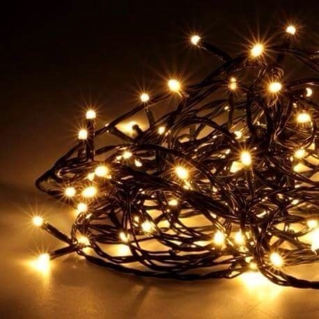 Imagen 3 de 7 de Luces Navidad Arroz X100 Blancas 4.5m Silmar