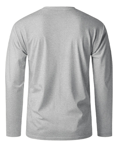 Polera Básica Para Hombre, Estilo Gofre Casual, Polera Henry