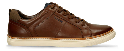 Tenis Casuales Chocolate Bata Jasper Cor Hombre