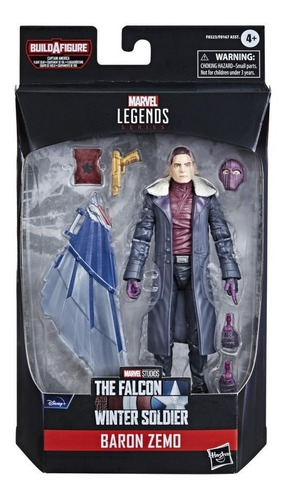 Figura Baron Zemo Marvel Legends Series Falcon Winter F0167