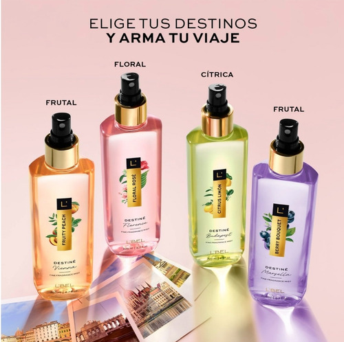 Destiné Colonia Florence Floral Rosé L'bel 200 Ml