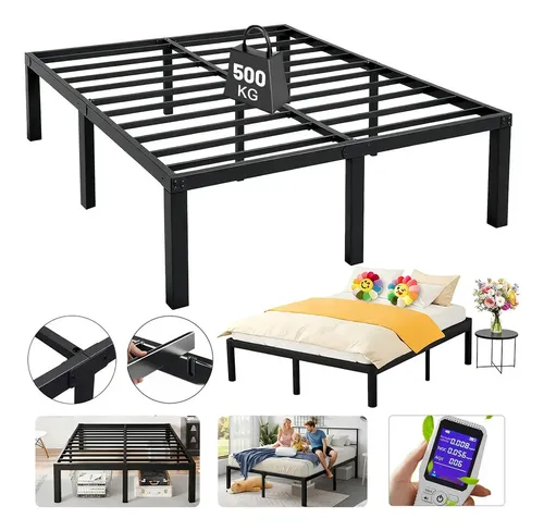 Furrific Marco de Cama Tamaño Matrimonial