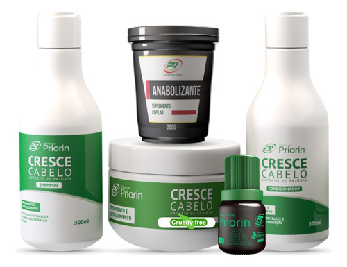 Priorin Crescimento Capilar - Kit + 1 Tônico Cresce Cabelo