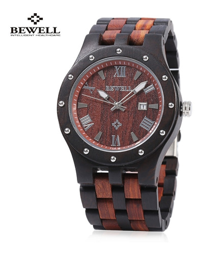 Bewell Zs - Relógio De Quartzo Masculino W109a Relógio De Pu