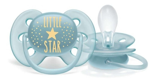 Imagen 2 de 4 de Avent 1 Chupete Ultra Suave 6-18m Hola Estrellas