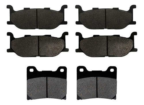 3 Pares De Pastillas De Freno, Para Yamaha Xj900s 1995-2003