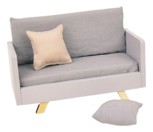 Modelo De Muebles De Sofá Para Casa De Muñecas A Escala